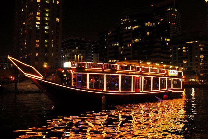 Dubai Marina Dhow Dinner Cruise with Transfers - Dubai Marina after dark: why the route feels special