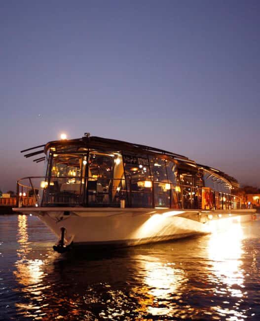 Dubai Marina Dinner Cruise – Live Show, AC & Open Bar - Getting set: where to meet and how early to arrive