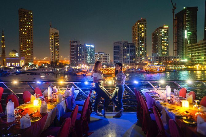 Dubai Marina: Luxury Dhow Dinner Cruise with Hotel Transfer - Comfort and timing: it’s a fixed 2-hour window