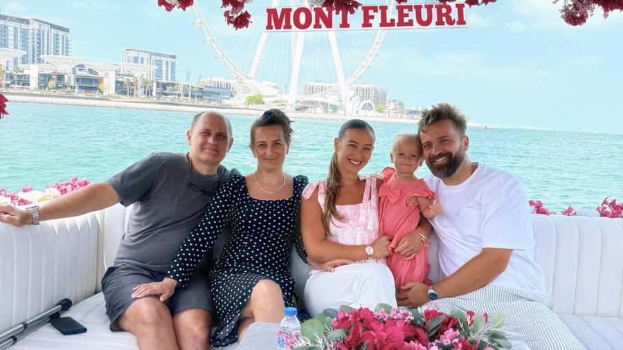 Dubai Marina: Private Boat Tour with Flower - The photo and romance factor (including one very specific upgrade)