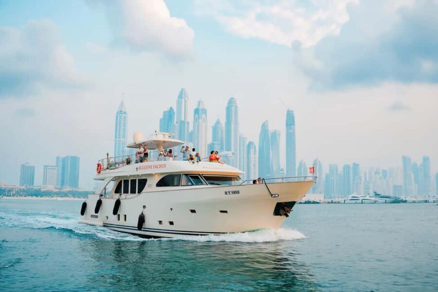 Dubai Marina Yacht Tour: Ain Wheel, JBR & Harbour in 1 Hour - The water-level Ain Dubai Ferris wheel views (and why the photos look better)