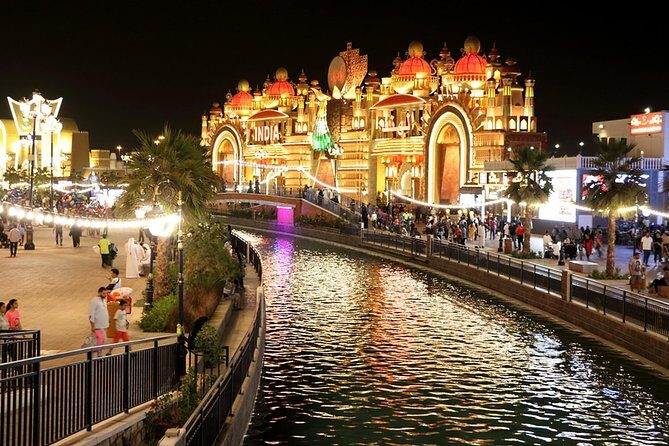 Dubai Miracle Garden and Global Village Shopping Tour - Pickup, 4x4 Comfort, and Timing on a Busy Route