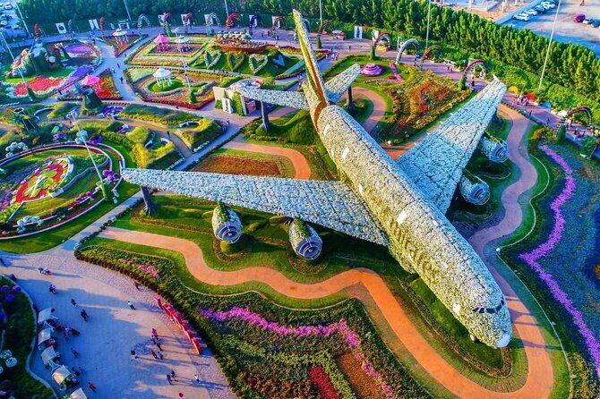 Dubai Miracle Garden Entry Tickets - Price and value: $31.63 for an 18-acre flower show