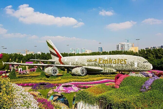 Dubai Miracle Garden&Global Village-Private Transfer-Entry Ticket - Global Village: food, shopping, and entertainment across 75+ countries