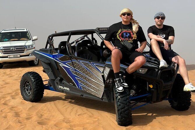 Dubai Morning 4 Seater Buggy Tour Sand Boarding & Camel ride - Private 4-Seater Buggy + guided dune rides: the adrenaline with structure