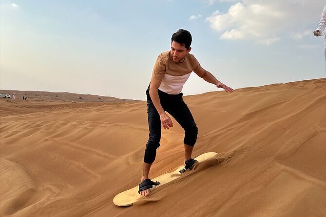 Dubai Morning 4 Seater Buggy Tour Sand Boarding & Camel ride - Value for money: what $502.39 per group really gets you