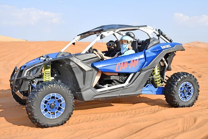 Dubai: Morning CaNam Buggy Safari with Sandboarding & Camel Ride - Morning Desert Power in Lahbab: What the Can-Am Buggy Feels Like