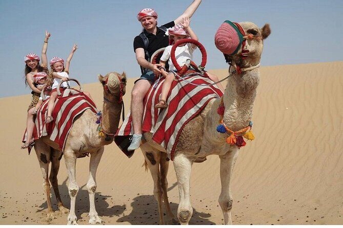 Dubai Morning Desert Safari Dune Bashing & Camel Ride Experience - Falcon Photography Stop: UAE Icon in a Quick Photo Window