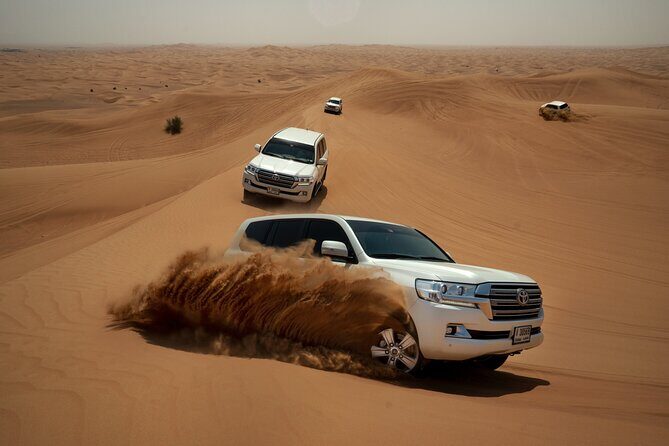 Dubai Morning Desert Safari with Dune Bashing and Breakfast - Pickup, Private Group, and the Mobile Ticket Advantage