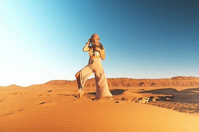 Dubai Morning Private 4x4 Desert Safari Sand Boarding Camel Ride - Camel Ride and Falcon Photos: Slower Moments That Make the Tour Stick