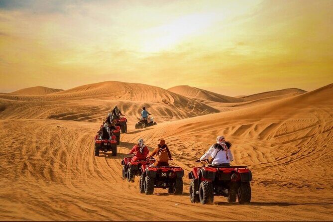 Dubai: Morning Quad bike & Safari Adventure , Sandboarding, camel - Key points that make this safari worth your time
