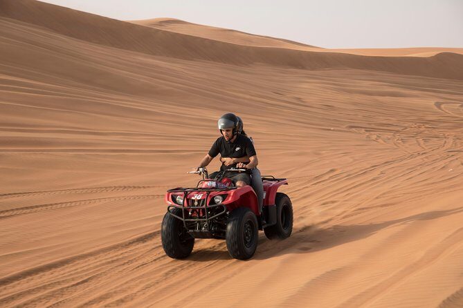 Dubai Morning Quad Bike with Sandboarding and Camel Ride - Sandboarding: The Fun Part After You Earn Your Balance