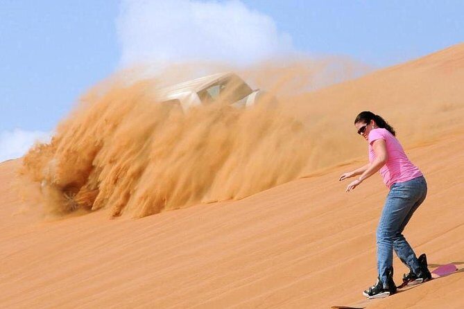 Dubai Morning Safari: Quad Biking, Sandboarding & Camel Ride! - Dune Bashing: The Roller-Coaster Dunes