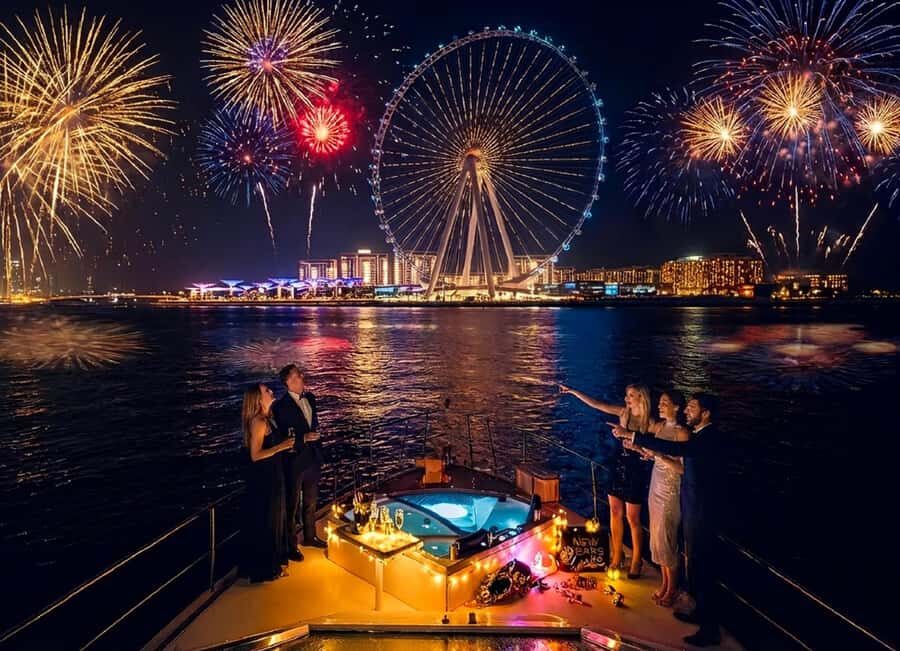 Dubai: New Year Eve Luxury Yacht Fireworks View & BBQ Cruise - Meeting at Dubai Harbour Yacht Club: Gate 5AB, Don’t Overthink It