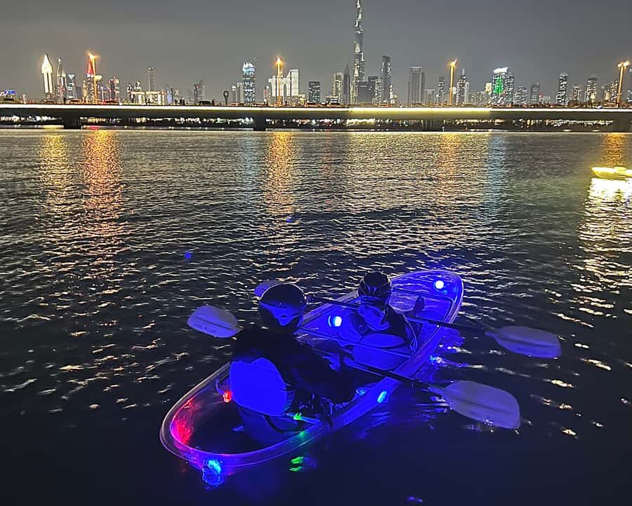 Dubai: Night Kayaking Tour - Crystal Clear Watersports and the meeting point puzzle