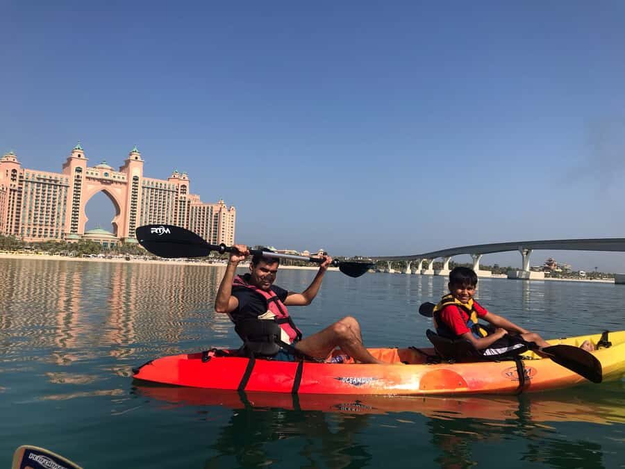 Dubai: Palm Jumeirah Guided Kayaking Tour - Key highlights you’ll care about