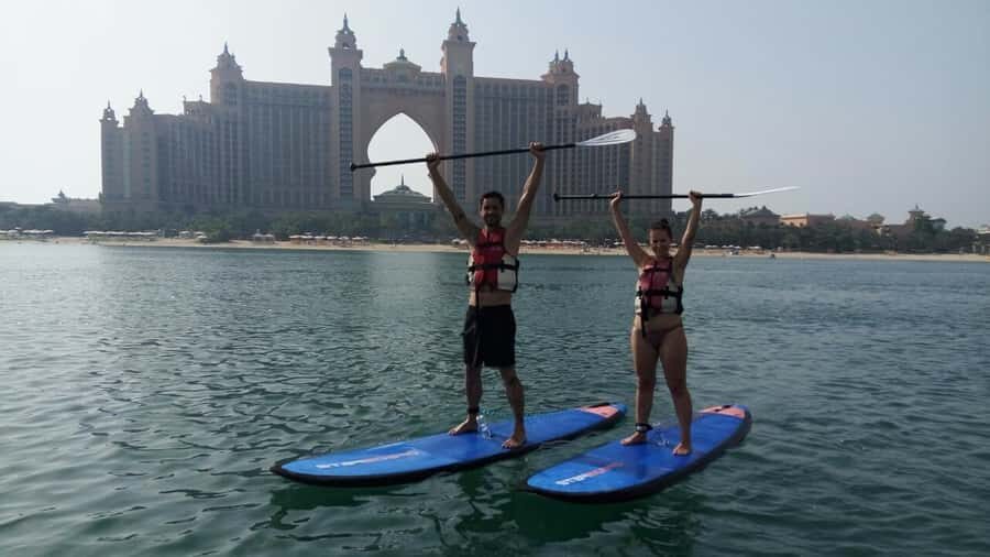 Dubai: Palm Jumeirah Paddle Boarding Tour - West Crescent Views: Skyline + Palm Drama, Without the Traffic Hassle