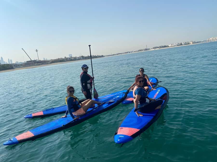 Dubai: Palm Jumeirah Paddle Boarding Tour - The Instructor Makes or Breaks It