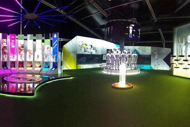 Dubai parks Real Madrid World (RWM) E Ticket - Celebration Plaza thrill rides: Hala Madrid Coaster, La Fabrica, and The Wwve