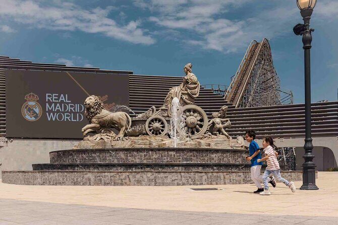 Dubai parks Real Madrid World (RWM) E Ticket - Champions Avenue walk-through: club lore plus the Bernabéu Experience