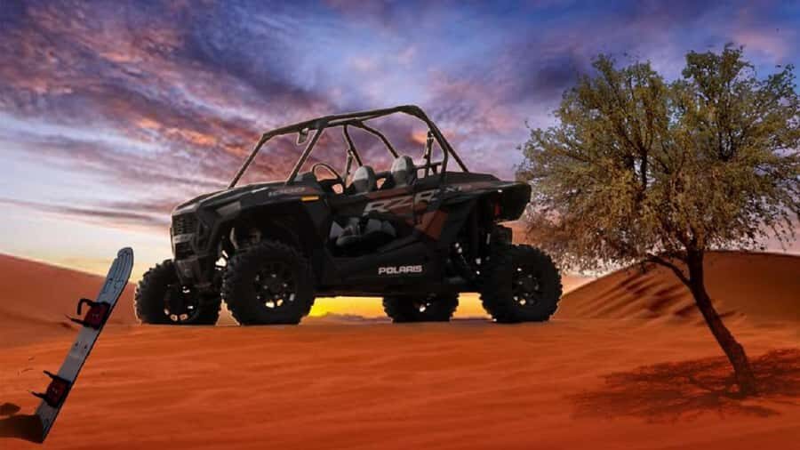 Dubai: Polaris RZR 1000 CC dune buggy - Safety and personal responsibility on the dunes
