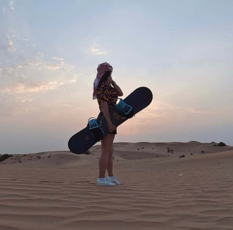 Dubai: Polaris RZR and Sandboarding Desert Adventure - Who should book this Polaris RZR desert adventure
