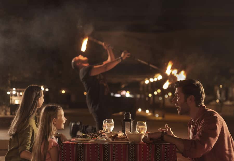 Dubai: Premium Desert Safari, Camel Ride, BBQ & Sandboarding - Premium Bedouin Camp: Arabic Coffee, Henna, Camel Ride