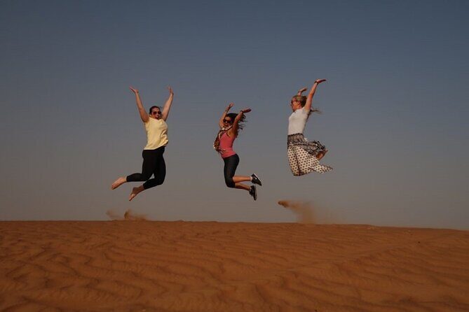 Dubai Premium Desert Safari: Dune Bashing,Camel Ride,Shows & BBQ - Camp Energy: Belly Dance, Tanoura, and Fire Show in VIP Seating