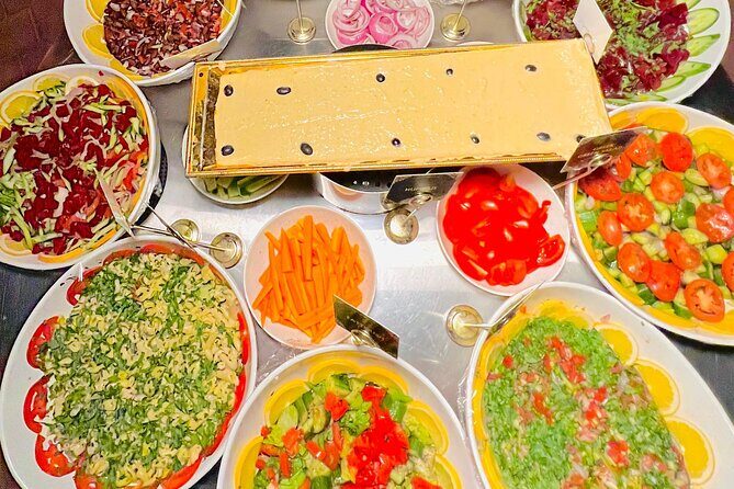 Dubai Premium Desert Safari – Live Buffet Dinner & Luxury Camp - Included Live Entertainment: Belly Dance, Tanoura, Fire Work, Ayyala