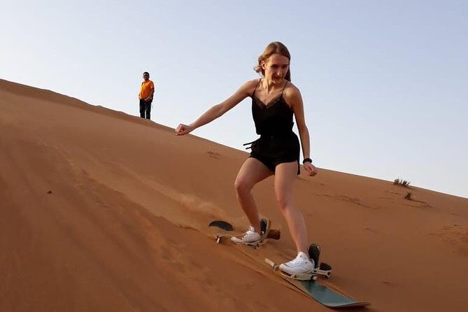 Dubai Premium Desert Safari with BBQ Dinner & VIP Camp Experience - Stop-by-stop: dune bashing, sandboarding, and the sunset photo moment