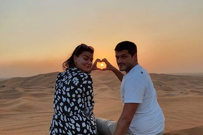 Dubai Premium Red Dunes Safari Camel Ride and BBQ Dinner - Lahbab red dunes: camel photos, then the real adrenaline