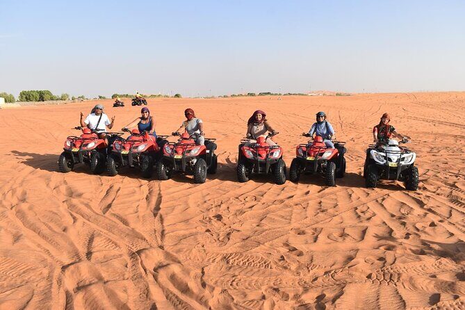 Dubai Premium Red Dunes Safari, Quad Bike, Camels & BBQ - Quad Biking, Dune Bashing, and Sandboarding: The “Do It Now” Section
