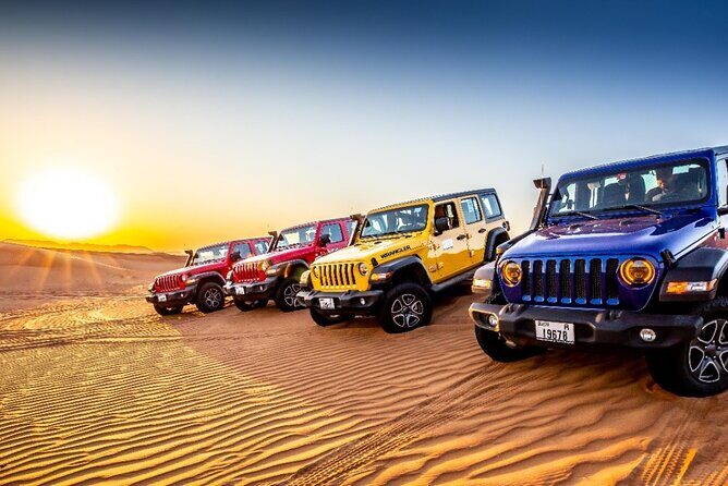 Dubai Private 4x4 Desert Safari with Traditional Dinner Options - Dune Bashing in Red Dunes: The Adrenaline Segment
