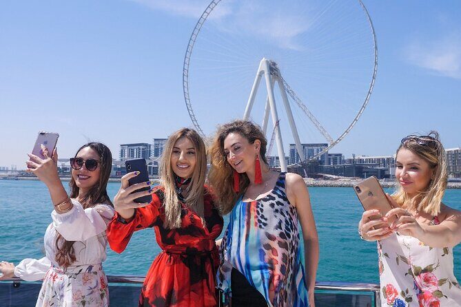 Dubai Private Boat Charter with Optional World Islands Upgrade - Getting on board at Dubai Marina: the part most people overlook