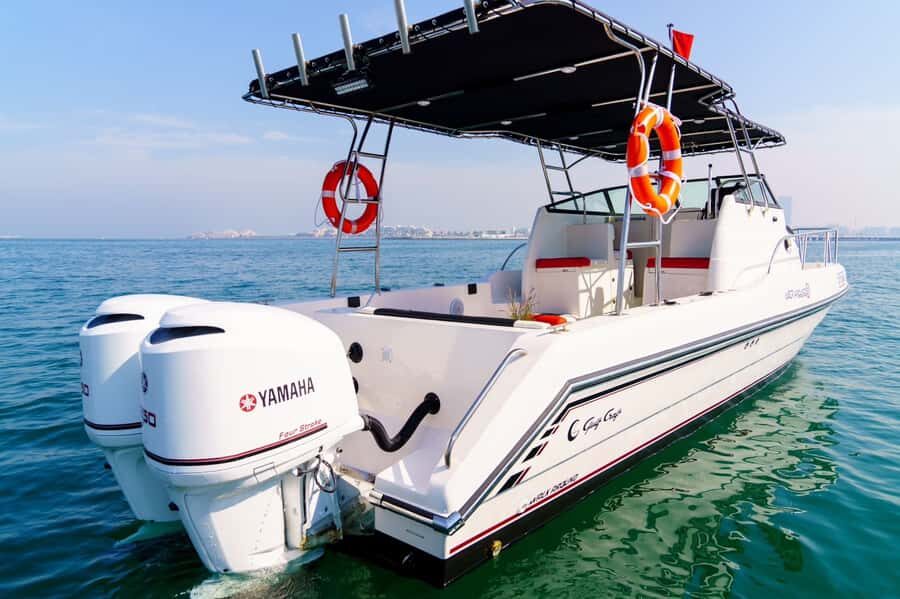 Dubai: Private Coastline Landmarks Mini-Yacht Tour - Burj Al Arab: The Sail-Shaped Icon at Water Level
