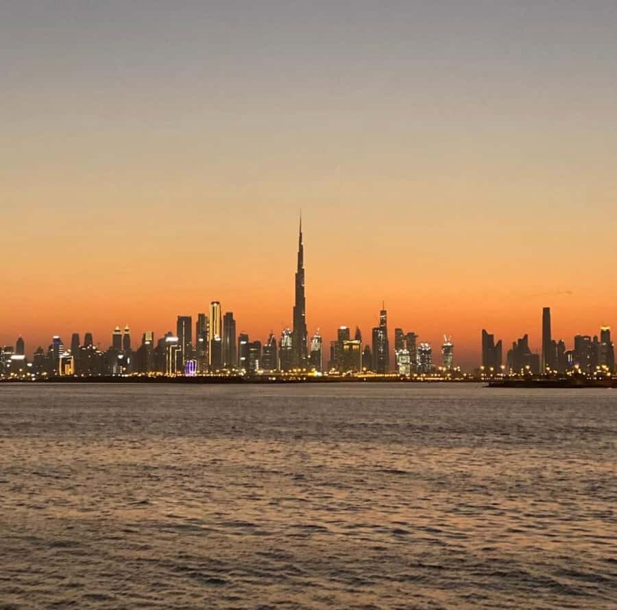 Dubai: Private Creek Harbour and Water Canal Cruise - Dubai Water Canal cruising, then the Dubai Waterfall under Sheikh Zayed Road