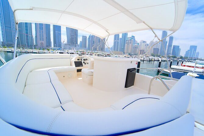 Dubai: Private Luxury Cruise on a Stylish 50ft Yacht - What you’ll see from the deck: Burj Al Arab, Atlantis, Marina, JBR, Ain Dubai
