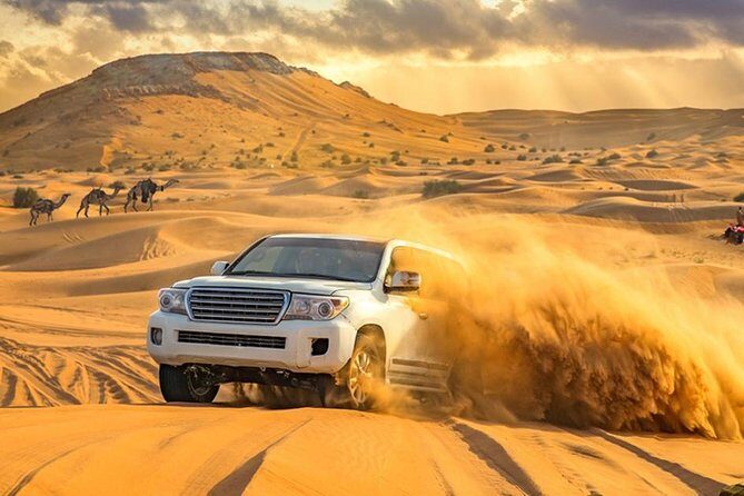 Dubai Private Morning Desert Safari: Camel Ride & Sandboarding - A morning safari in Lahbab: cooler air, better light, less stress