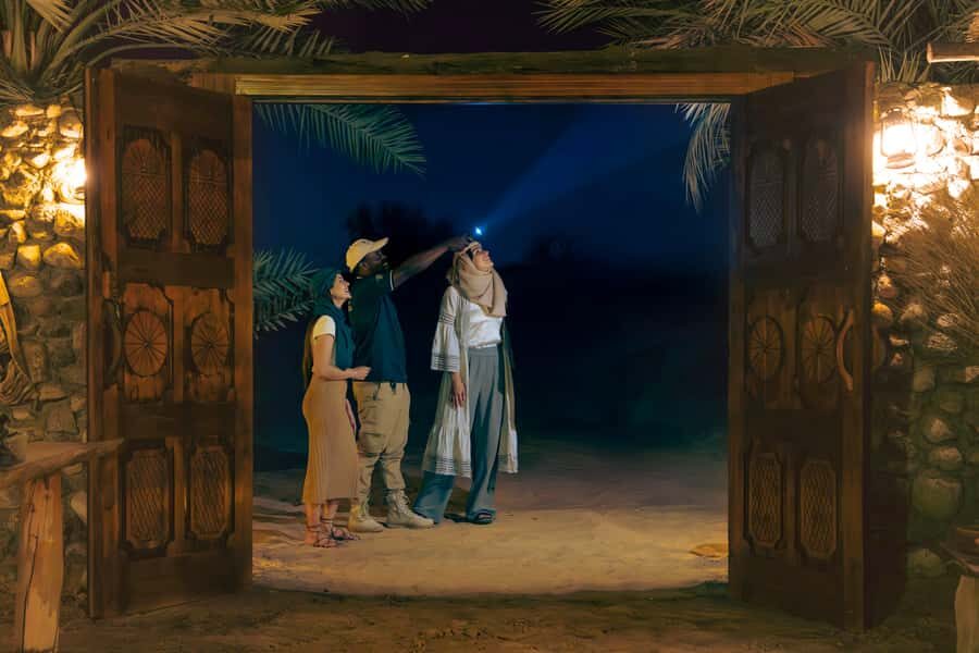 Dubai: Private Night Safari & Astronomy with 3-Course Dinner - The Bedouin Camp Experience: Dinner Under a Canopy of Stars