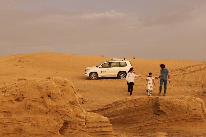 Dubai Private Premium Desert Safari with BBQ Dinner in 4WD - Private 4x4 pickup: less fuss, more time in the dunes
