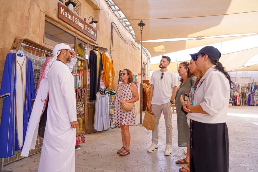 Dubai Private Top Attractions, Premium Vehicle & Street Food - Old Dubai in Deira: Gold and Spice Souks Plus a Creek Abra Ride