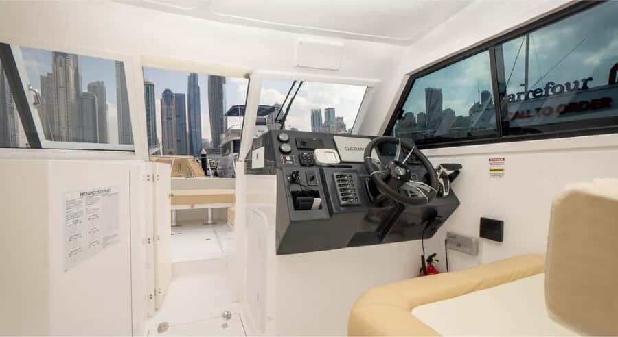 Dubai: Private Yacht Tour 36ft (+1 hr free) offer till Sep15 - The Crew and Service Style: Where the Comfort Comes From