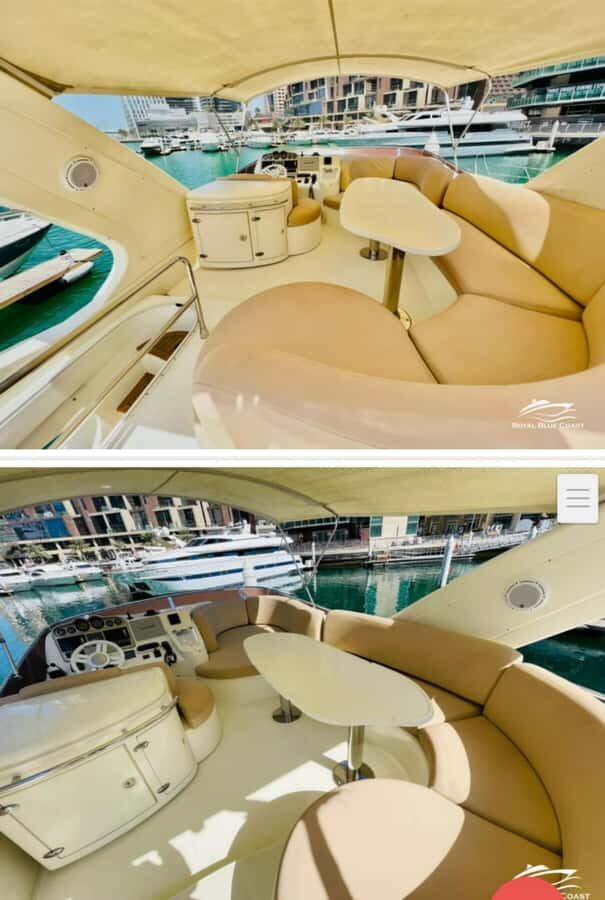 Dubai: Private Yacht Tour 50 feet - Palm Jumeirah and Atlantis pass-bys you can actually appreciate