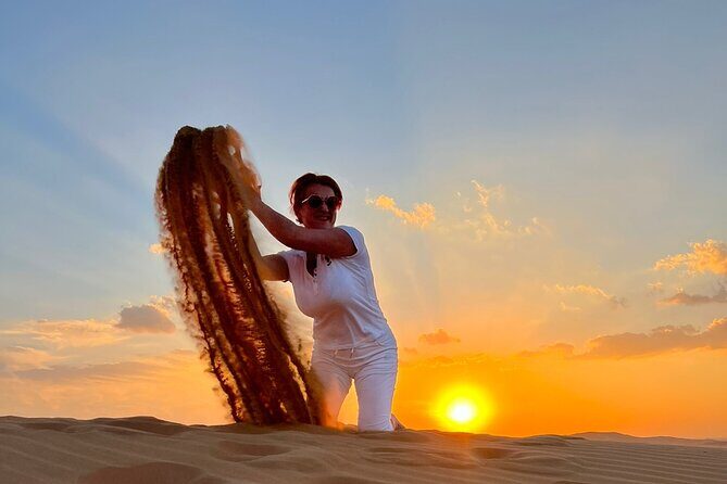 Dubai Red Desert Safari on Private 4x4, Sand Boarding, Camel 4hrs - Al Madam Dune Bashing: The Thrill Part, Managed