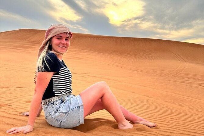 Dubai Red Desert Safari sharing basis with Camel, Shows & Dinner - Buffet Dinner Plus Tanura, Belly Dancing, and Fire Show