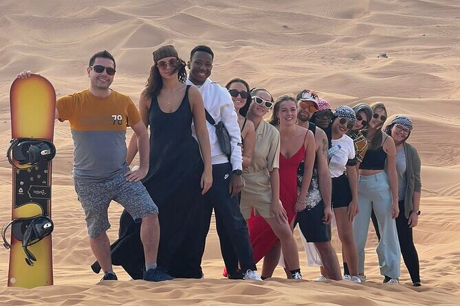 Dubai Red Dune Desert Safari Camel Ride Sandboard & BBQ Dinner - 20-minute dune bashing: the best part, and the one to respect