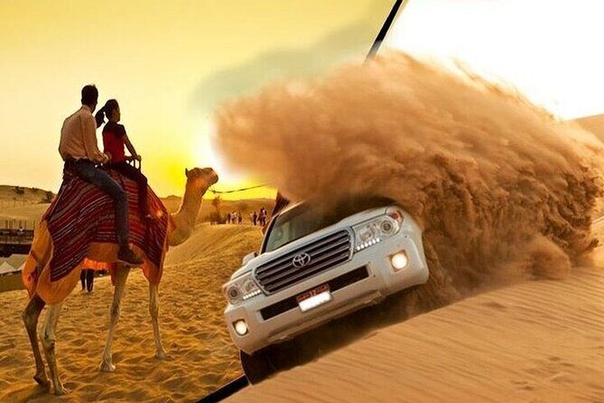 Dubai Red Dunes Desert Safari, Camels, Stargazing & 5<em> BBQ – Lahbab Red Dunes: Why This Evening Works’ /><br />
Dubai desert tours can blur together fast, but Lahbab has the one ingredient you want for a great desert night: <strong>proper red dunes</strong>. That color matters because dune bashing looks more dramatic, and the camp photos come out better when the sand turns that warm, sunset-red shade.</p>
<p><p>This tour is also paced like a real evening plan. You’re not rushing through a photo stop and leaving. You get time in the dunes, then you settle into a camp where you can actually slow down—camel ride, henna, sheesha, performances, dinner, and later <strong>stargazing</strong>.</p>
</p>
<p><p>Finally, the pickup included part matters more than it sounds. Desert safaris often start from hotels across the city. When pickup is included, you avoid the hassle of figuring out the meet-up point at dusk.</p>
</p>
<div style="margin: 20px 0; padding: 15px 0;"><p>A few more Dubai tours and experiences worth a look</p><ul style="margin: 10px 0; padding: 0; list-style: none;"><li style="margin: 0 0 10px 0; padding: 0 0 10px 0; border-bottom: 1px solid #eee; display: flex; align-items: flex-start; gap: 12px; line-height: 1.4;"><a href="https://theuaetraveler.com/dubai-desert-safari-quad-bike-camel-ride-al-khayma-camp/" aria-hidden="true" tabindex="-1"><img decoding="async" style="width: 80px; height: 60px; object-fit: cover; border-radius: 4px; flex-shrink: 0;" src="https://cd.theuaetraveler.com/wp-content/uploads/dubai-desert-safari-quad-bike-camel-ride-al-khayma-camp-150x150.jpg" alt="" loading="lazy"></a><div><a href="https://theuaetraveler.com/dubai-desert-safari-quad-bike-camel-ride-al-khayma-camp/">Dubai: Desert Safari, Quad Bike, Camel Ride & Al Khayma Camp</a><br><span style="font-size: 0.82em; color: #555; margin-top: 2px;"><span style="color: #f5a623;">★</span> 4.9 · 68,962 reviews</span></div></li><li style="margin: 0 0 10px 0; padding: 0 0 10px 0; border-bottom: 1px solid #eee; display: flex; align-items: flex-start; gap: 12px; line-height: 1.4;"><a href="https://theuaetraveler.com/dubai-desert-safari-quad-bike-camel-ride-and-sandboarding/" aria-hidden="true" tabindex="-1"><img decoding="async" style="width: 80px; height: 60px; object-fit: cover; border-radius: 4px; flex-shrink: 0;" src="https://cd.theuaetraveler.com/wp-content/uploads/dubai-desert-safari-quad-bike-camel-ride-and-sandboarding-150x150.jpg" alt="" loading="lazy"></a><div><a href="https://theuaetraveler.com/dubai-desert-safari-quad-bike-camel-ride-and-sandboarding/">Dubai: Desert Safari, Quad Bike, Camel Ride and Sandboarding</a><br><span style="font-size: 0.82em; color: #555; margin-top: 2px;"><span style="color: #f5a623;">★</span> 4.9 · 43,505 reviews</span></div></li><li style="margin: 0; padding: 0; border-bottom: none; display: flex; align-items: flex-start; gap: 12px; line-height: 1.4;"><a href="https://theuaetraveler.com/dubai-safari-quad-bike-camel-ride-and-buffet-dinner/" aria-hidden="true" tabindex="-1"><img decoding="async" style="width: 80px; height: 60px; object-fit: cover; border-radius: 4px; flex-shrink: 0;" src="https://cd.theuaetraveler.com/wp-content/uploads/dubai-safari-quad-bike-camel-ride-and-buffet-dinner-150x150.jpg" alt="" loading="lazy"></a><div><a href="https://theuaetraveler.com/dubai-safari-quad-bike-camel-ride-and-buffet-dinner/">Dubai: Safari, Quad Bike, Camel Ride, and Buffet Dinner</a><br><span style="font-size: 0.82em; color: #555; margin-top: 2px;"><span style="color: #f5a623;">★</span> 4.9 · 33,424 reviews</span></div></li></ul></div><h2 id="4x4-dune-bashing-and-sandboarding-the-main-event">4×4 Dune Bashing and Sandboarding: The Main Event</h2>
<p> BBQ – 4×4 Dune Bashing and Sandboarding: The Main Event’ /><br />
The big headline is the <strong>4×4 dune bashing over the red dunes</strong>. This is the part that usually makes desert safaris feel like more than a theme park. Expect an exciting ride over dunes—fast, bouncy, and built for that classic “go up, slide down, repeat” momentum.</p>
<p><p>Then there’s sandboarding. You’re given the chance to try <strong>sand boarding on the dunes</strong>, which is one of those activities that feels instantly learnable. Even if you’ve never done it, the sand gives you a forgiving surface, and you’ll pick up the basic glide quickly.</p>
</p>
<p><p>A practical consideration: dune bashing is active and can feel rough. If you’re dealing with back issues, motion sensitivity, or tight discomfort with bumpy rides, you might want to skip the most intense moments and focus more on the camp side instead.</p>
</p>
<h2 id="camel-riding-henna-and-sheesha-at-the-camp">Camel Riding, Henna, and Sheesha at the Camp</h2>
<p><img width="669" height="446" decoding="async" src=