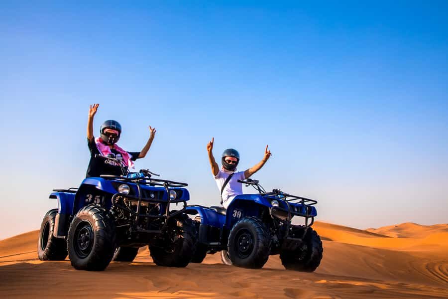 Dubai: Red Dunes Quad Bike, Dune Buggy, Camel & Refreshments - Refreshments in an Air-Conditioned Tent: The Sanity Break