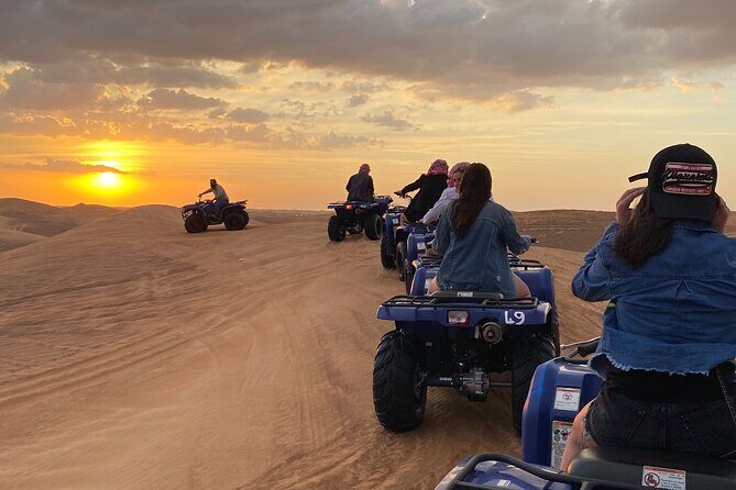 Dubai Red Dunes Quad Bike Tour,Sandboard, Camel ride & BBQ Dinner - Shisha and spice-flavored pipe time in the shisha area