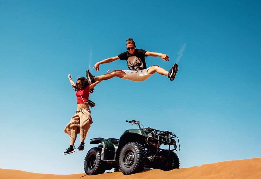 Dubai: Red Dunes Quad Bike with Sandboarding, Camels and BBQ - Why Lahbab’s red dunes feel like the real Dubai desert